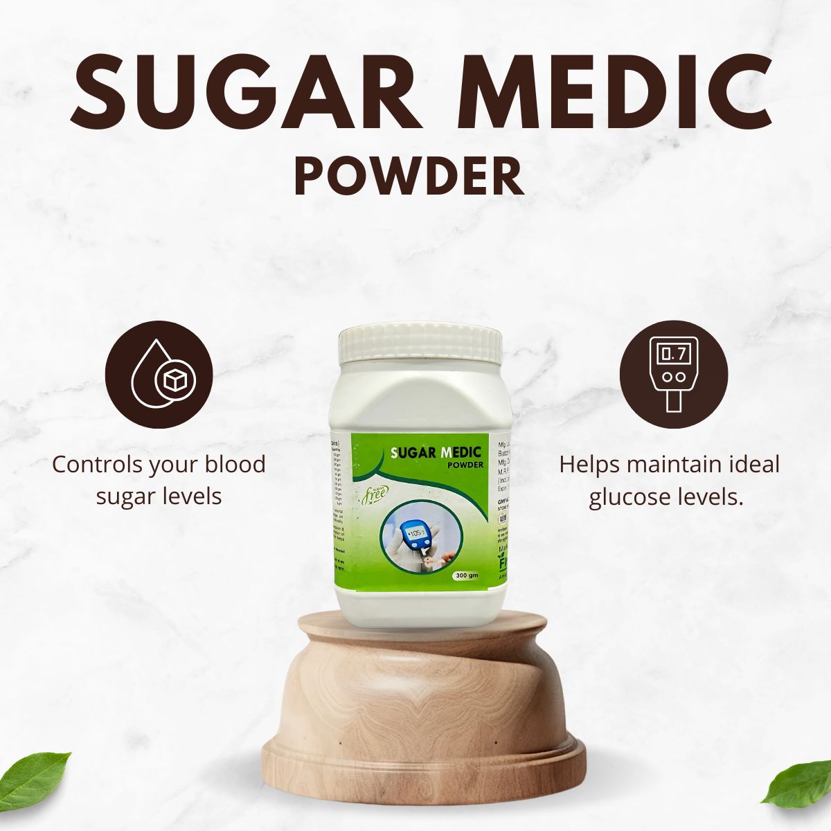Fit Fusion Ayurveda Diabetes Control Powder - Sugar Medic 300g - View 2