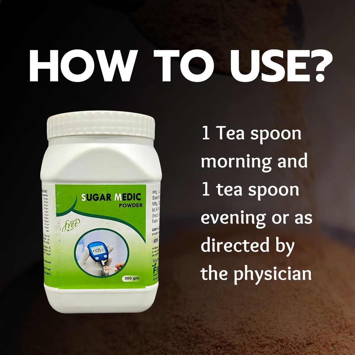 Fit Fusion Ayurveda Diabetes Control Powder - Sugar Medic 300g - View 5