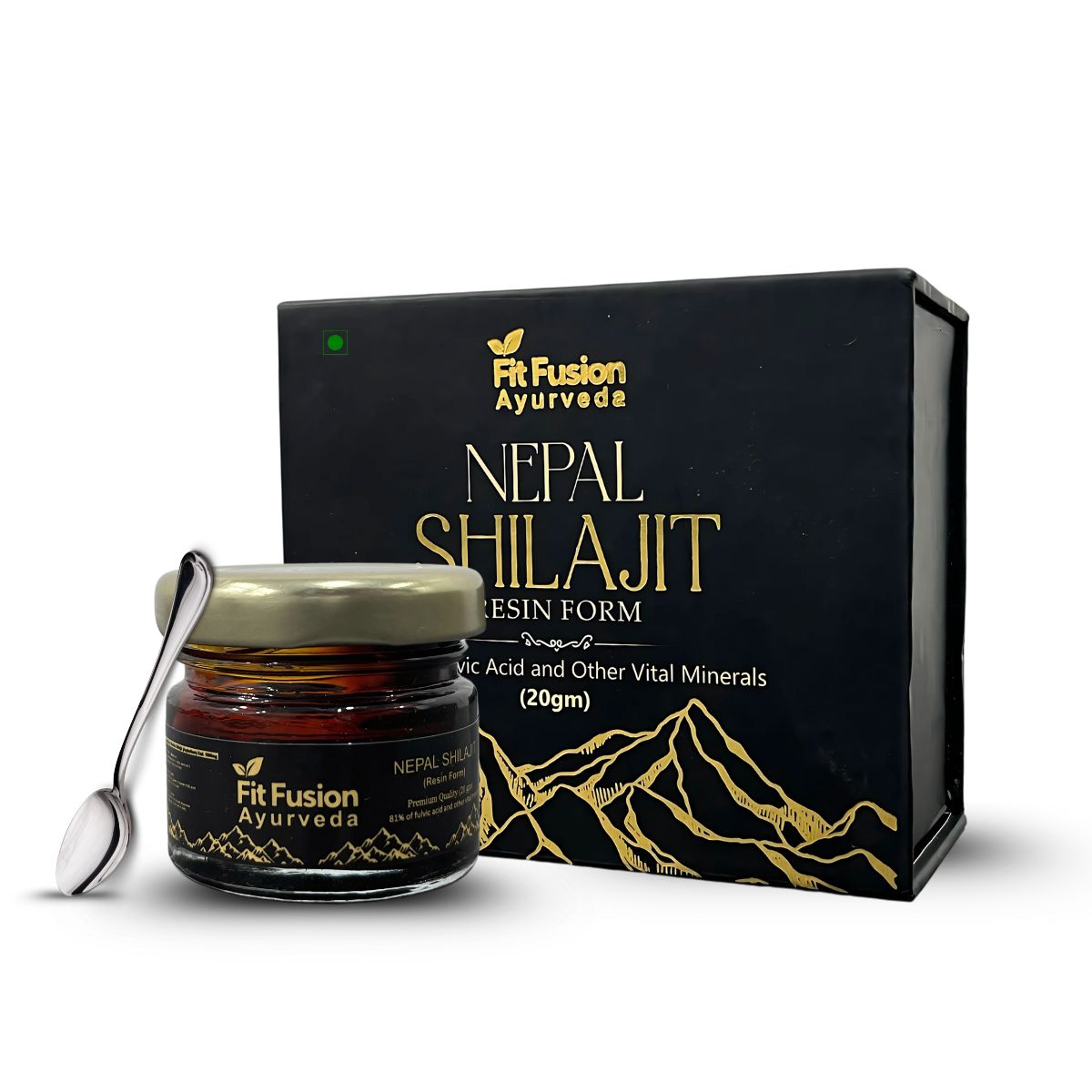 Fit Fusion Ayurveda Himalayan Shilajit Resin 20g - View 5